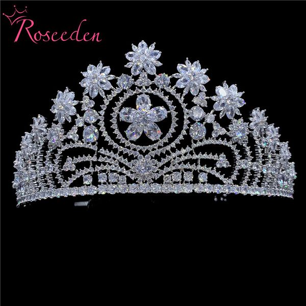 mystic clear cubic zircon wedding tiara crown cz bridal queen princess pageant party crown hair accessories jewelry re3638, Golden;silver
mystic clear cubic zircon wedding tiara crown cz bridal queen princess pageant party crown hair accessories jewelry re3638, Golden;silver