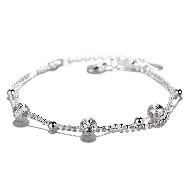 river charms bead women bracelet silver color female bracelets adjustable 17cm to 21cm fashion jewelry gifts, Golden;silver
river charms bead women bracelet silver color female bracelets adjustable 17cm to 21cm fashion jewelry gifts, Golden;silver