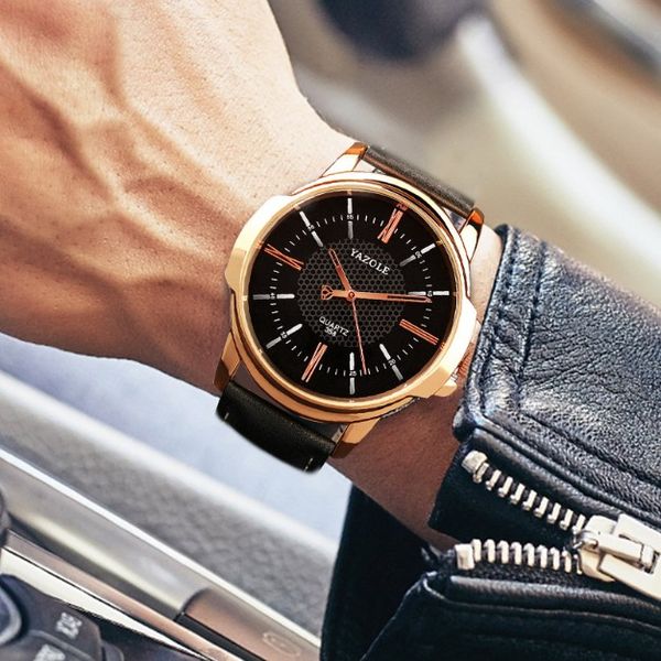 yazole mens watches men watch fashion leather men's watch unique design clock erkek kol saati relogio masculino, Slivery;brown
yazole mens watches men watch fashion leather men's watch unique design clock erkek kol saati relogio masculino, Slivery;brown
