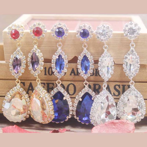 rose gold black rhinestone earring crystal longer tassel earrings for women high-grade drop dangling earrings jewelry, Silver
rose gold black rhinestone earring crystal longer tassel earrings for women high-grade drop dangling earrings jewelry, Silver