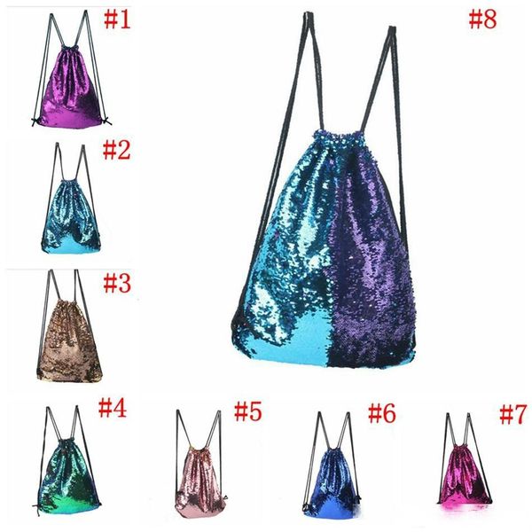 2017 mermaid sequin backpack sequins drawstring bags reversible paillette outdoor backpack glitter sports shoulder bags travel bag
2017 mermaid sequin backpack sequins drawstring bags reversible paillette outdoor backpack glitter sports shoulder bags travel bag