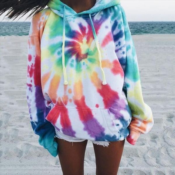 hoodies coat casual women drawstring hooded sweatshirt 2020 autumn tie dye long sleeve hoodies pullover plus size s-xxl, Black
hoodies coat casual women drawstring hooded sweatshirt 2020 autumn tie dye long sleeve hoodies pullover plus size s-xxl, Black