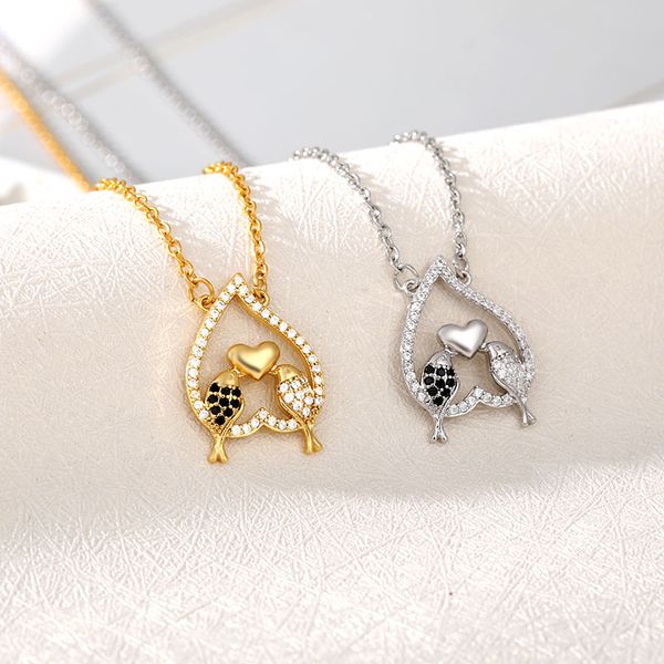 пар модели циркон ожерелье для женщин love bird gold ожерелье сплав подвесок из нержавеющей сталь ювелирных изделий дня святого валентина по, Silver
пар модели циркон ожерелье для женщин love bird gold ожерелье сплав подвесок из нержавеющей сталь ювелирных изделий дня святого валентина по, Silver