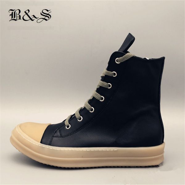 black& street 2020 cow muscle gum outsole luxury genuine leather flat boots lace up rock street hip hop comfortabl shoes
black& street 2020 cow muscle gum outsole luxury genuine leather flat boots lace up rock street hip hop comfortabl shoes