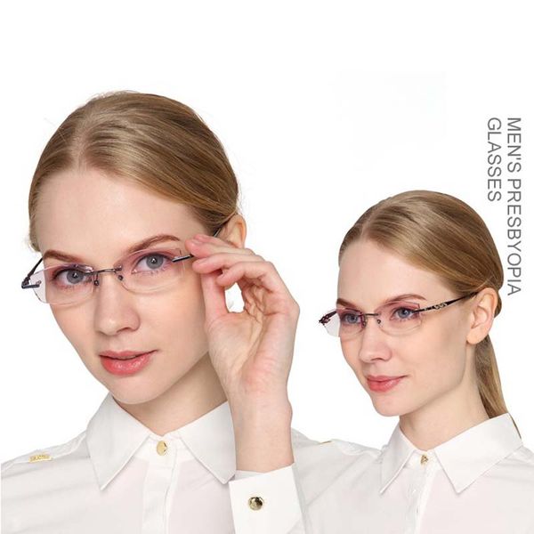 high-end trimming ladies reading glasses frameless diamond-encrusted reading glasses for the elderly, White;black
high-end trimming ladies reading glasses frameless diamond-encrusted reading glasses for the elderly, White;black