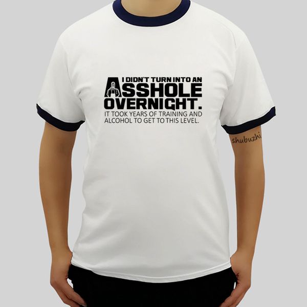 men's i didn't turn into an asshole overnight alcohol to get to this level t-shirt male raglan sleeve teeshirt
men's i didn't turn into an asshole overnight alcohol to get to this level t-shirt male raglan sleeve teeshirt