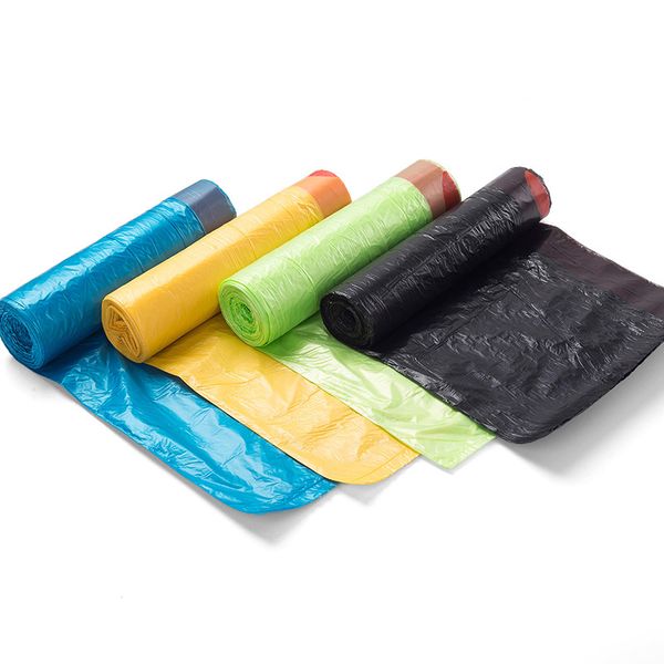 15pcs/roll drawstring disposable garbage bag kitchen rubbish bags plastic garbage bag home waste bag portable thicken trash bags
15pcs/roll drawstring disposable garbage bag kitchen rubbish bags plastic garbage bag home waste bag portable thicken trash bags