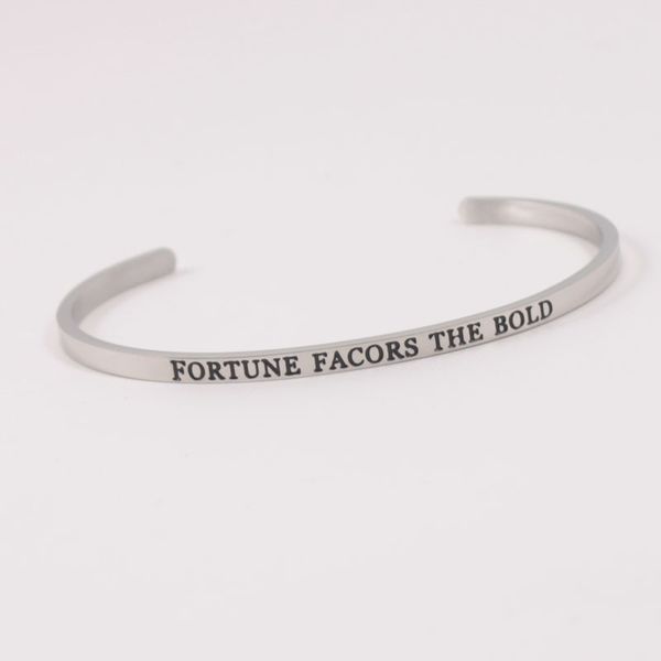 fortune pacors the bold stainless steel bracelet engraved positive inspirational quote cuff mantra bangle for women gift, Black
fortune pacors the bold stainless steel bracelet engraved positive inspirational quote cuff mantra bangle for women gift, Black