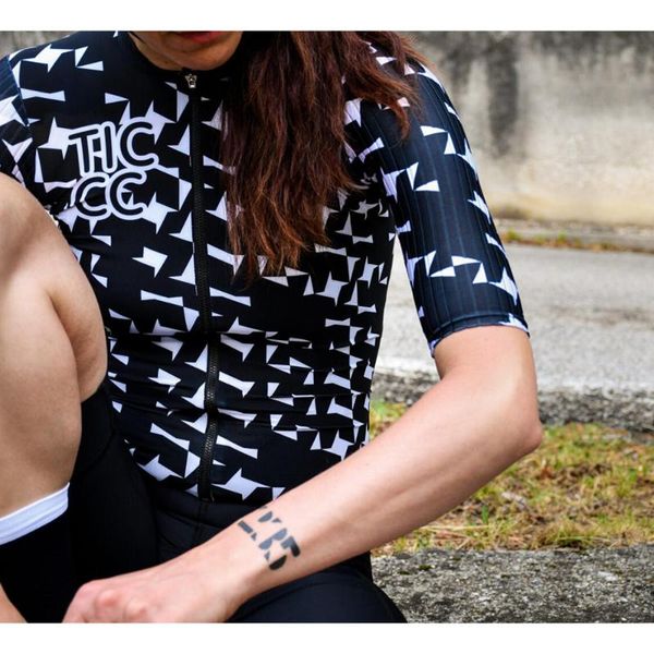 износ ticcc лета женщин задействуя джерси горный велосипед mtb шоссейные велоспорт топы с коротким рукавом велосипед рубашки, Black;red 
износ ticcc лета женщин задействуя джерси горный велосипед mtb шоссейные велоспорт топы с коротким рукавом велосипед рубашки, Black;red