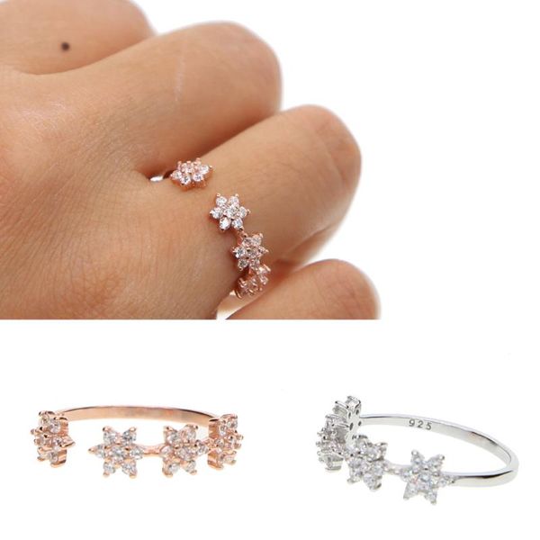 new 100% 925 sterling silver open ring flowers with cz open rins fashion accessories rings for women wedding jewelry, Golden;silver
new 100% 925 sterling silver open ring flowers with cz open rins fashion accessories rings for women wedding jewelry, Golden;silver