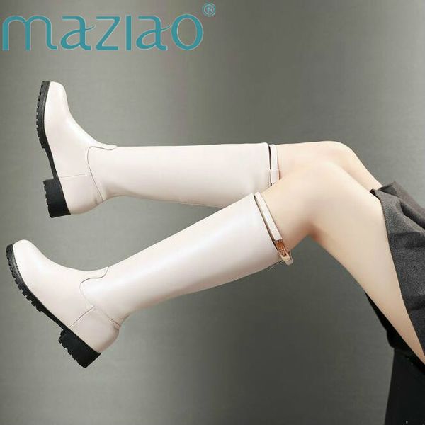 women motorcycle boots fashion thick med heel knee high boots side zipper autumn winter casual women shoes beige black maziao
women motorcycle boots fashion thick med heel knee high boots side zipper autumn winter casual women shoes beige black maziao