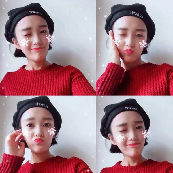berets korean versatile suede letter beret octagonal hat autumn winter men and women solid color pumpkin painter trend, Blue;gray
berets korean versatile suede letter beret octagonal hat autumn winter men and women solid color pumpkin painter trend, Blue;gray