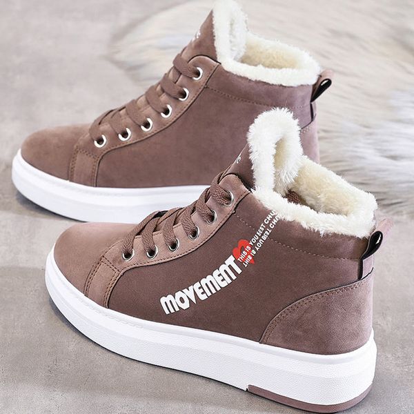 ankle boots women warm thick plush suede snow boots female winter shoes leather sneaker fur shoes women 2020 buty damskie, Black
ankle boots women warm thick plush suede snow boots female winter shoes leather sneaker fur shoes women 2020 buty damskie, Black