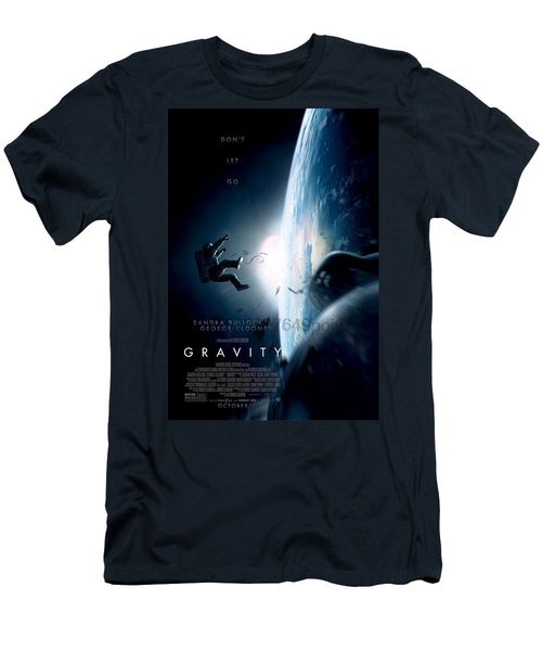 gravity poster mens t-shirt