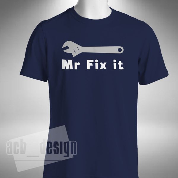 2019 new fashion tee shirt mr fix it mens t-shirt funny christmas birthday present gift joke dad father summer t-shirt
2019 new fashion tee shirt mr fix it mens t-shirt funny christmas birthday present gift joke dad father summer t-shirt
