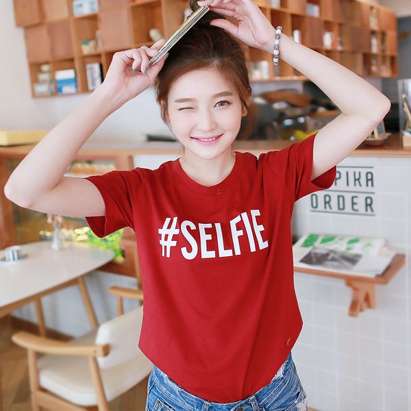 womens funny t shirt stylish simplicity trend slim letter print t-shirt female short-sleeve summer o-neck basic t-shirt
womens funny t shirt stylish simplicity trend slim letter print t-shirt female short-sleeve summer o-neck basic t-shirt