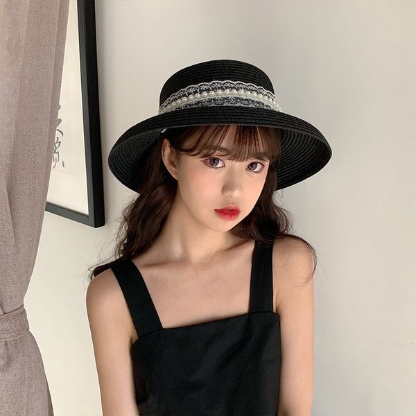 women beach sun hat ladies new summer seaside sunshade bell type lace leisure straw hat holiday vacation korean women sun, Blue;gray
women beach sun hat ladies new summer seaside sunshade bell type lace leisure straw hat holiday vacation korean women sun, Blue;gray