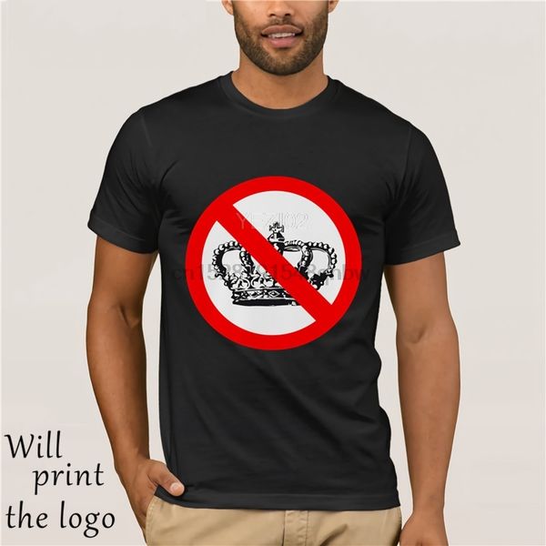 camiseta prohibida monarquia masculina talla s m l xl xxl xxxl size t-shirt