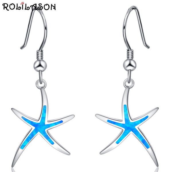 rolilason simple design blue star shape 925 silver opal earrings pendant earrings 925 print fashion jewelry oe788
rolilason simple design blue star shape 925 silver opal earrings pendant earrings 925 print fashion jewelry oe788