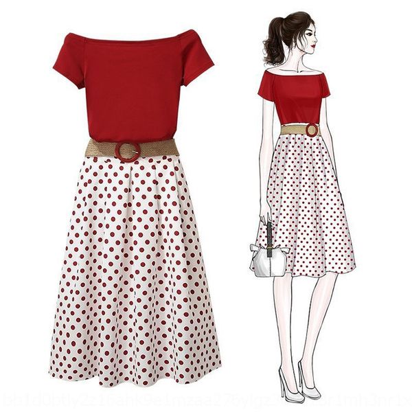 2019 new korean style zhixun french platycodon dress grandiflorum skirt online red skirt two-piece polka dot one-shoulder dress summer w7acu, Black;gray
2019 new korean style zhixun french platycodon dress grandiflorum skirt online red skirt two-piece polka dot one-shoulder dress summer w7acu, Black;gray