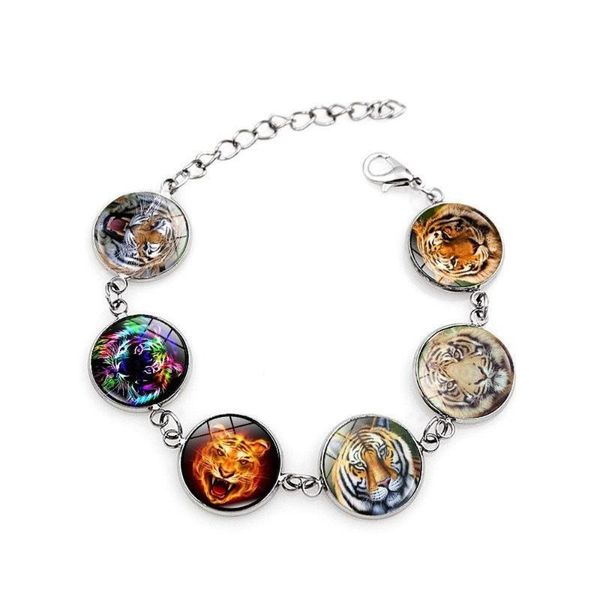 charm bracelets bracelet accessories tiger head time gem glass alloy jewelry for women, Golden;silver
charm bracelets bracelet accessories tiger head time gem glass alloy jewelry for women, Golden;silver