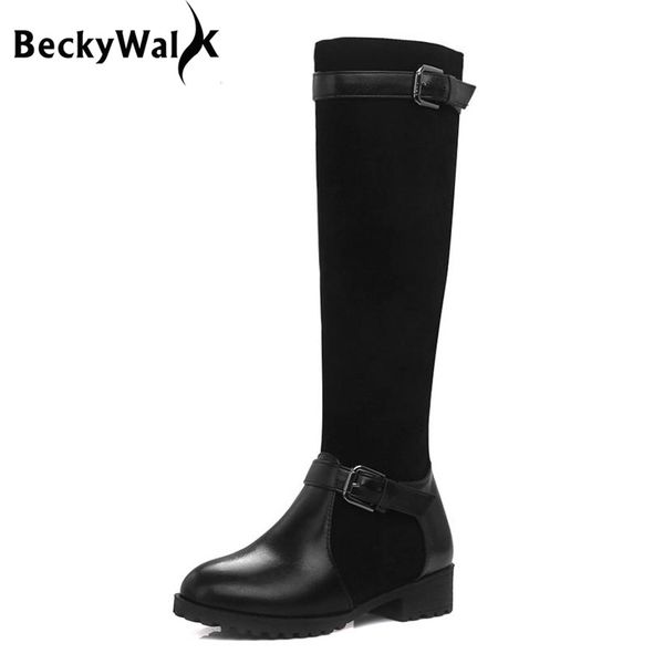 boots large size 43 knee high women pu leather patchwork winter fashion riding motorcycle ladies shoes wsh2497, Black
boots large size 43 knee high women pu leather patchwork winter fashion riding motorcycle ladies shoes wsh2497, Black