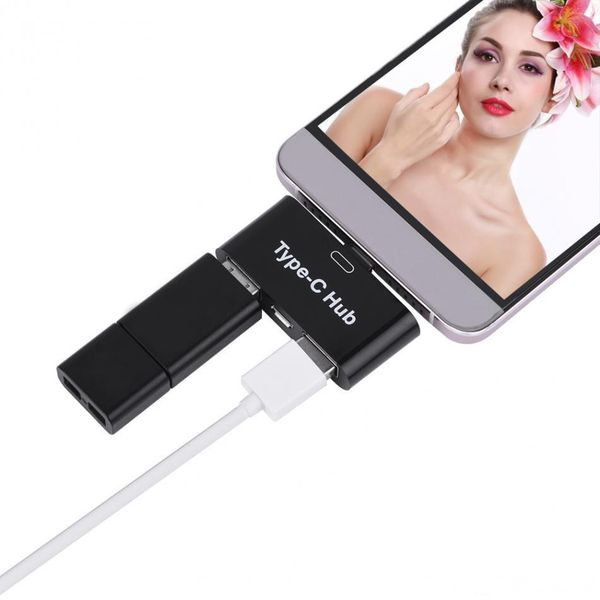 usb3.1 type-c to 2 port usb 3.0 otg hub adapter with micro usb charging port for macbook, cellphone,tablet ing
usb3.1 type-c to 2 port usb 3.0 otg hub adapter with micro usb charging port for macbook, cellphone,tablet ing
