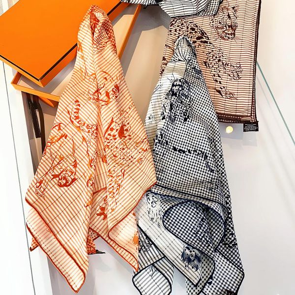 scarves designer women shawl leopard animal print women's twill square scarf neck gaitershawl bandanahairband echarpe hijab, Blue;gray
scarves designer women shawl leopard animal print women's twill square scarf neck gaitershawl bandanahairband echarpe hijab, Blue;gray
