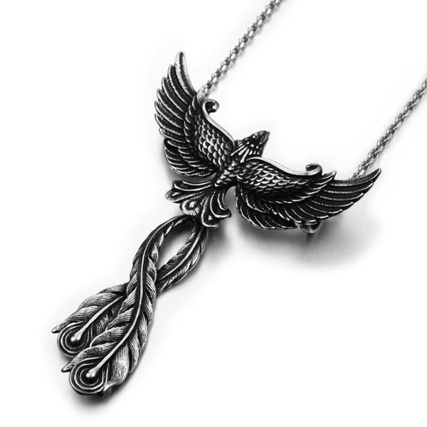 2020 new goofan stainless steel necklace pendants fashion personality trendy choker men's and women's gifts phoenix 20903i, Silver
2020 new goofan stainless steel necklace pendants fashion personality trendy choker men's and women's gifts phoenix 20903i, Silver
