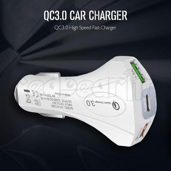 car charger 3 port quick charging 7a 35w type c hammer safety qc3.0 fast charging car chargers for iphone 7 8 x samsung pc mp3 android phone
car charger 3 port quick charging 7a 35w type c hammer safety qc3.0 fast charging car chargers for iphone 7 8 x samsung pc mp3 android phone