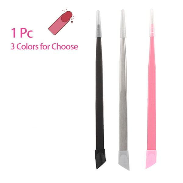 nail art equipment 1pc 2 heads straight tweezers with silicone pressing head for 3d sticker rhinestones water picker metal nails tools, Silver
nail art equipment 1pc 2 heads straight tweezers with silicone pressing head for 3d sticker rhinestones water picker metal nails tools, Silver