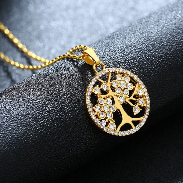 tree of life necklace for women jewelry trendy crystal gold/silver color pendant nordic talisman necklace bijoux femme
tree of life necklace for women jewelry trendy crystal gold/silver color pendant nordic talisman necklace bijoux femme