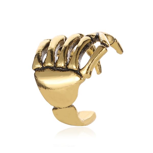 quality vintage antique ear cuff punk small hand bone hollow charm clip earrings wholesale jewelry for women men
quality vintage antique ear cuff punk small hand bone hollow charm clip earrings wholesale jewelry for women men
