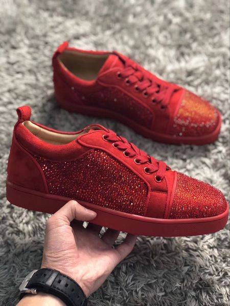popular brands juniors red bottom sneakers for men women walking rhinestone&spikes casual walking party wedding outdoor trainers eu35-47, Black
popular brands juniors red bottom sneakers for men women walking rhinestone&spikes casual walking party wedding outdoor trainers eu35-47, Black