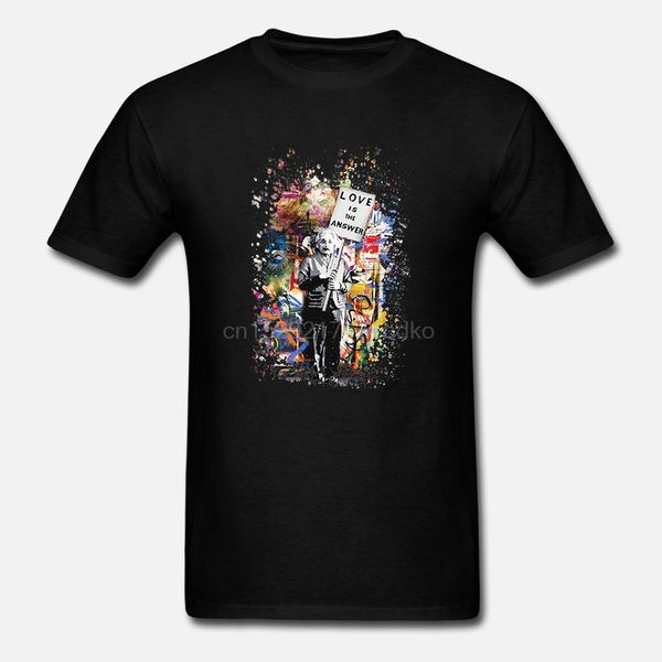 novelty o-neck love is the answer albert einstein banksy kunst herren t-shirt ab75 base shirt base shirt
novelty o-neck love is the answer albert einstein banksy kunst herren t-shirt ab75 base shirt base shirt