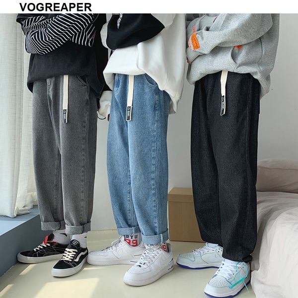 new fashion mens korean harem blue black gray cargo jeans pants vintage straight denim pants harajuku jeans with belt
new fashion mens korean harem blue black gray cargo jeans pants vintage straight denim pants harajuku jeans with belt