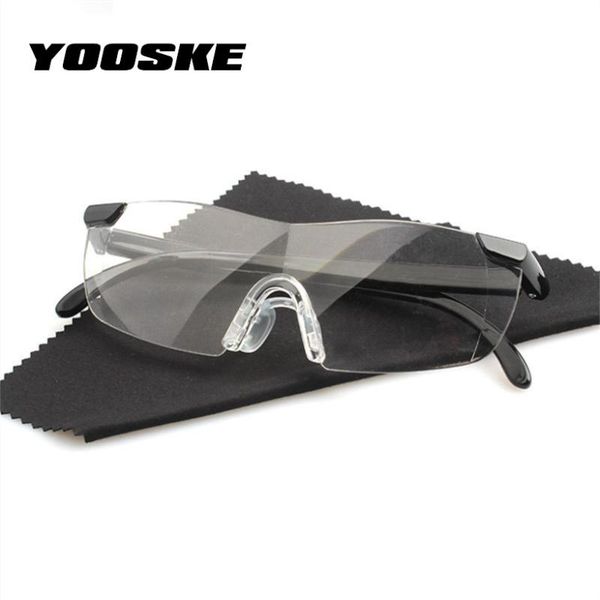 sunglasses yooske 1.6 times big vision magnifier reading glasses men women magnifying presbyopic eyewear gift for parents +250, White;black
sunglasses yooske 1.6 times big vision magnifier reading glasses men women magnifying presbyopic eyewear gift for parents +250, White;black