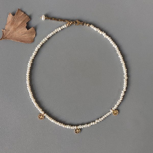 chokers women small freshwater pearl necklace fashion simple real natural choker exquisite gold-color accessories embellished gift, Golden;silver
chokers women small freshwater pearl necklace fashion simple real natural choker exquisite gold-color accessories embellished gift, Golden;silver