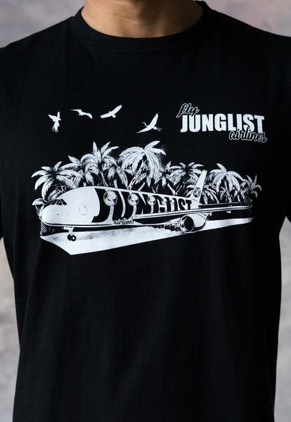 junglist airlines t shirt drum bass dj neurofunk jungle massive amen mens tee 
junglist airlines t shirt drum bass dj neurofunk jungle massive amen mens tee