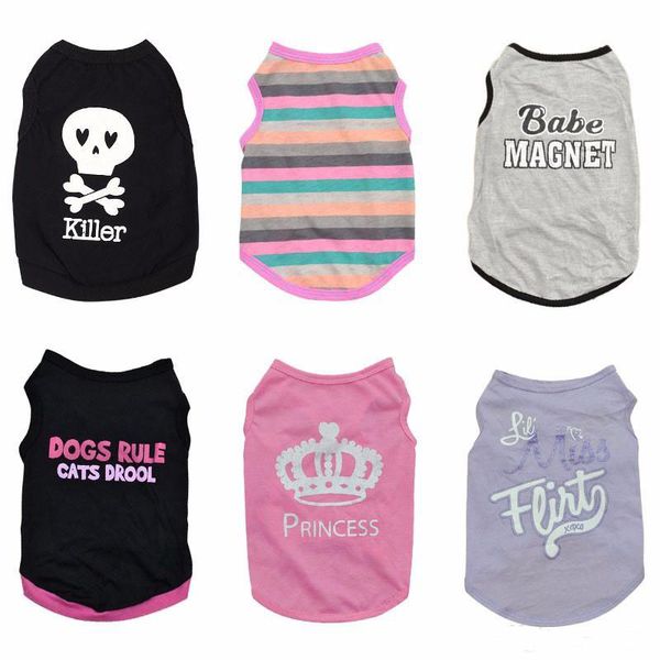 pet puppy dog summer small dog cat dogs pets clothing cotton t shirt apparel clothes dog rule vest
pet puppy dog summer small dog cat dogs pets clothing cotton t shirt apparel clothes dog rule vest