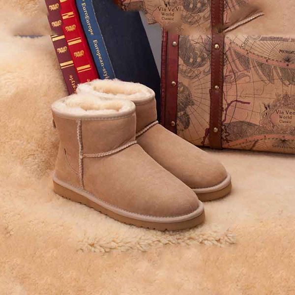 new genuine sheepskin leather classic 100% natural fur women boots warm ankle winter shoes for women, Black
new genuine sheepskin leather classic 100% natural fur women boots warm ankle winter shoes for women, Black