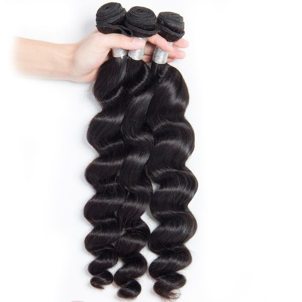 good 10a brazilian virgin remy human hair bundles weaves for black lady women original loose wave natural color 3pcs 300g lot for one head
good 10a brazilian virgin remy human hair bundles weaves for black lady women original loose wave natural color 3pcs 300g lot for one head