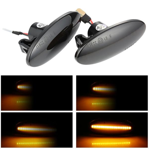 2pieces dynamic led fender side marker turn signal lights amber for qashqai dualis juke micra march micra note x-trail
2pieces dynamic led fender side marker turn signal lights amber for qashqai dualis juke micra march micra note x-trail