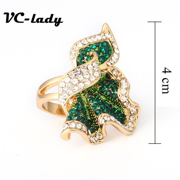 fashion women jewelry high-grade quality delicate supply of goods rhinestone crystal ring leaves christmas b13 r210, Golden;silver
fashion women jewelry high-grade quality delicate supply of goods rhinestone crystal ring leaves christmas b13 r210, Golden;silver