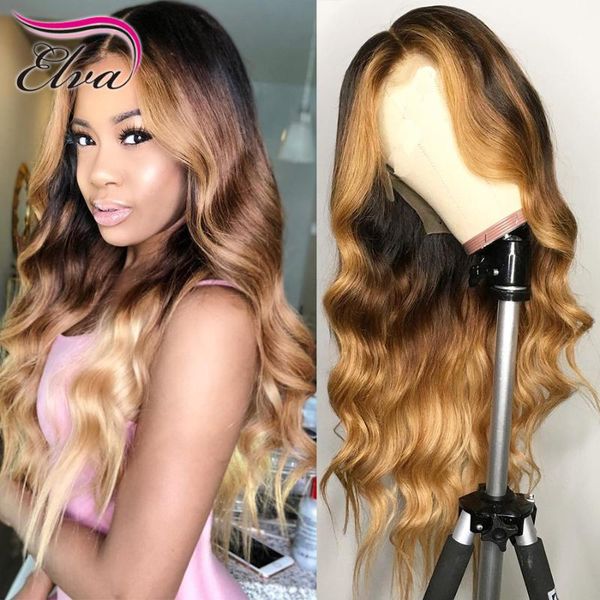 lace wigs ombre 3t front human hair elva brazilian body wave wig pre plucked hairline remy, Black;brown
lace wigs ombre 3t front human hair elva brazilian body wave wig pre plucked hairline remy, Black;brown
