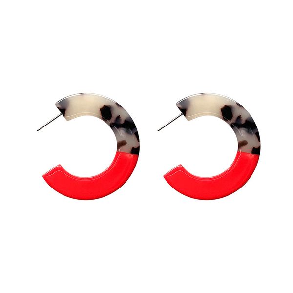 ujbox 2020 winter autumn japanese korean acrylic colorful acetate stitching earrings fashion geometric round hoop earrings, Silver
ujbox 2020 winter autumn japanese korean acrylic colorful acetate stitching earrings fashion geometric round hoop earrings, Silver