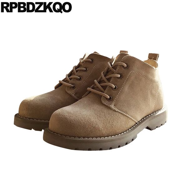 army retro combat boots designer winter 2020 booties genuine leather suede faux fur vintage shoes lace up outdoor men, Black
army retro combat boots designer winter 2020 booties genuine leather suede faux fur vintage shoes lace up outdoor men, Black