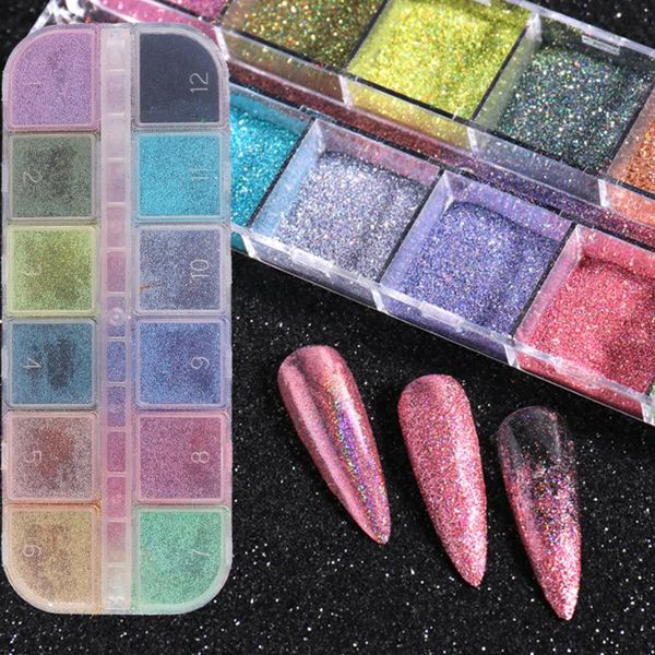 nail glitter laser holographic powder for shimmer chrome dip set mixed gel polish pigment flakes manicure lei-360, Silver;gold
nail glitter laser holographic powder for shimmer chrome dip set mixed gel polish pigment flakes manicure lei-360, Silver;gold