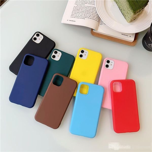100pcs phone case for iphone 11 11 pro max x xr xs max 6 6s 7 8 plus fashion candy color simple solid color soft silicone case
100pcs phone case for iphone 11 11 pro max x xr xs max 6 6s 7 8 plus fashion candy color simple solid color soft silicone case