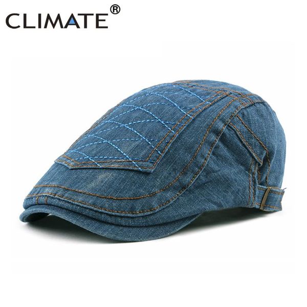 climate denim beret men flat cap hat man berets denim jeans hats adjustable cotton jeans flat caps hat, Blue;gray
climate denim beret men flat cap hat man berets denim jeans hats adjustable cotton jeans flat caps hat, Blue;gray